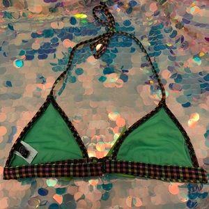 Dolls Kill Swim - Seersucker Bikini Top Dolls Kill Swim - Seersucker Bikini Top